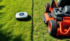 Robotic Mower Vs Riding Mower Robotic Mower Vs Riding Mower