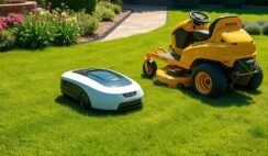 Robot Mower Vs Ride-On Mower Convenience Robot Mower Vs Ride-On Mower Convenience
