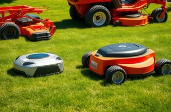 Robot Lawn Mower Vs Ride-On Mower