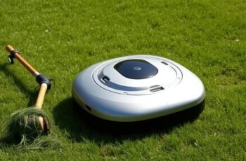 Robot Mower Vs Manual Mowing Effort Robot Mower Vs Manual Mowing Effort