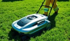 Robot Mower Vs Lawn Care Service Robot Mower Vs Lawn Care Service