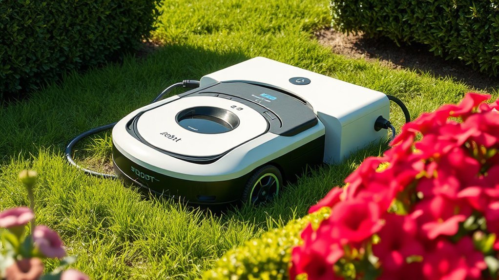 autonomous precise charging system