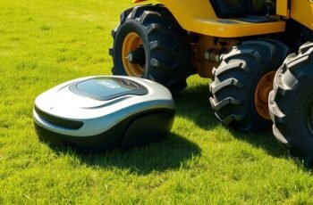 Robot Mower Vs Lawn Tractor Robot Mower Vs Lawn Tractor