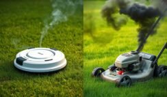 Robot Mower Vs Petrol Mower Emissions Robot Mower Vs Petrol Mower Emissions