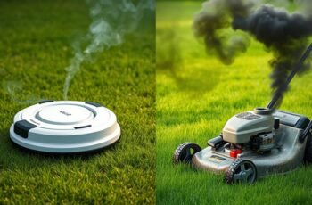 Robot Mower Vs Petrol Mower Emissions