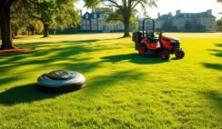Robotic Mower Vs Ride-On for Estate Lawns Robotic Mower Vs Ride-On for Estate Lawns