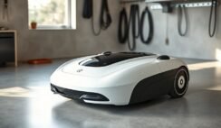 Robot Lawn Mower Garage for Charging Station Robot Lawn Mower Garage for Charging Station