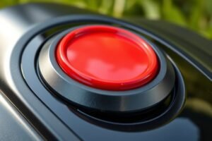 Robot Lawn Mower Emergency Stop Button