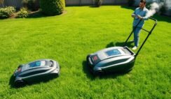 Robot Lawn Mower Time Savings Comparison