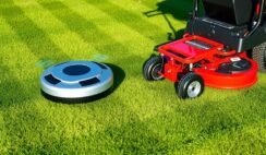 Robot Mower Vs Ride-On Mowing Time Robot Mower Vs Ride-On Mowing Time