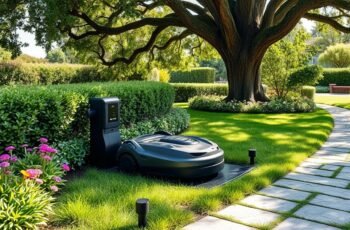 Best Place for Robot Mower Charging Station Best Place for Robot Mower Charging Station