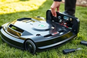 Robot Mower Docking Station Maintenance