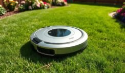 Robotic Mower for Lawns Usually Needing Ride-On Robotic Mower for Lawns Usually Needing Ride-On