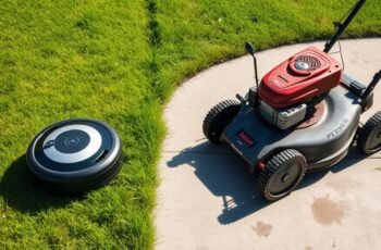 Robotic Mower Vs Regular Mower Maintenance Robotic Mower Vs Regular Mower Maintenance