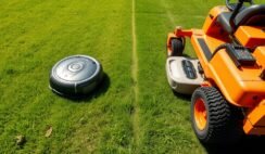 Robot Mower Vs Ride-On Mower Safety Robot Mower Vs Ride-On Mower Safety