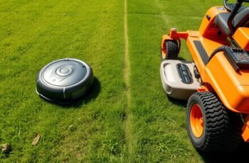 Robot Mower Vs Ride-On Mower Safety