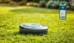 Robot Lawn Mower With Smart Features Robot Lawn Mower With Smart Features
