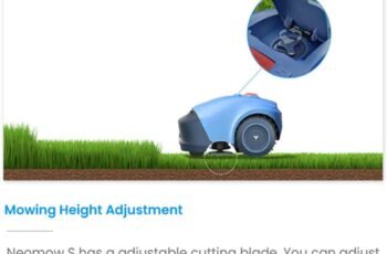 Perimeter Wire Free Robotic Lawn Mower, APP Control with Virtual Boundaries Review Perimeter Wire Free Robotic Lawn Mower, APP Control with Virtual Boundaries Review