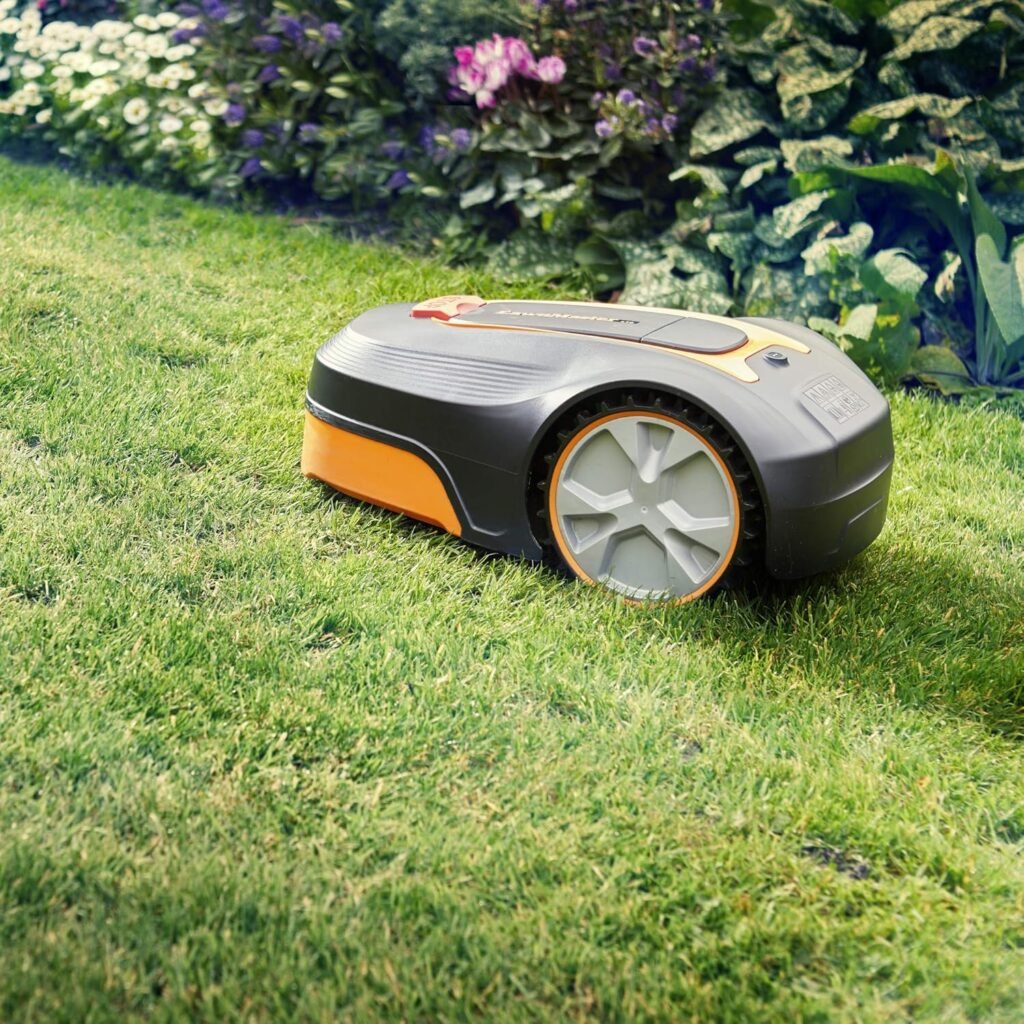 LawnMaster L10 Robot Lawnmower with Charging Station Boundary Wire, 400m2